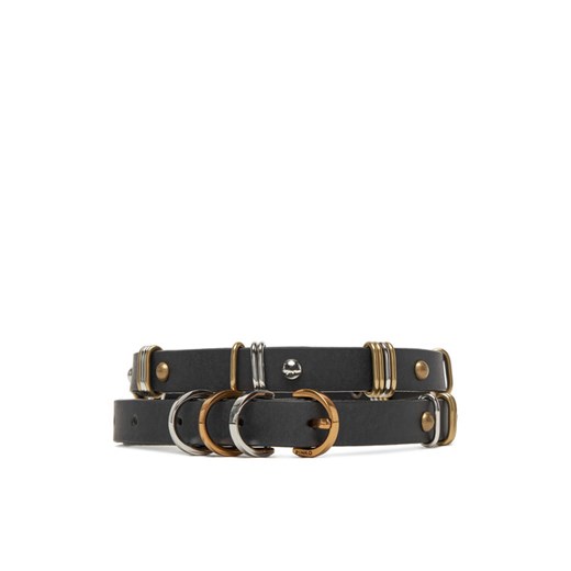 PINKO Pasek Damski Cerise H1.5 Belt 20251 PLT01 104587 A2BA Czarny ze sklepu MODIVO w kategorii Paski damskie - zdjęcie 182667373