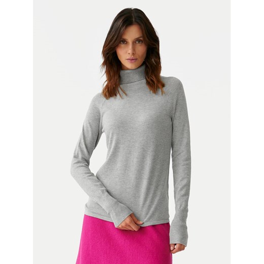 Tatuum Golf Nekoki 1 T2320.092 Szary Slim Fit ze sklepu MODIVO w kategorii Swetry damskie - zdjęcie 182667443