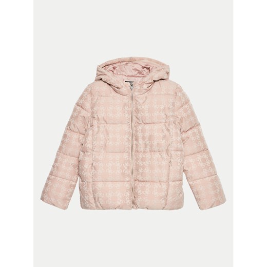 Guess Kurtka puchowa J4BL24 WGLW2 Różowy Regular Fit ze sklepu MODIVO w kategorii Kurtki dziewczęce - zdjęcie 182667444
