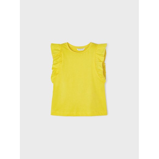 Mayoral T-Shirt 3068 Żółty ze sklepu MODIVO w kategorii Bluzki dziewczęce - zdjęcie 182667471