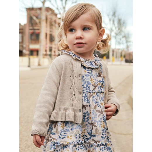 Mayoral Kardigan 2326 Beżowy Regular Fit ze sklepu MODIVO w kategorii Bluzy i swetry - zdjęcie 182667493