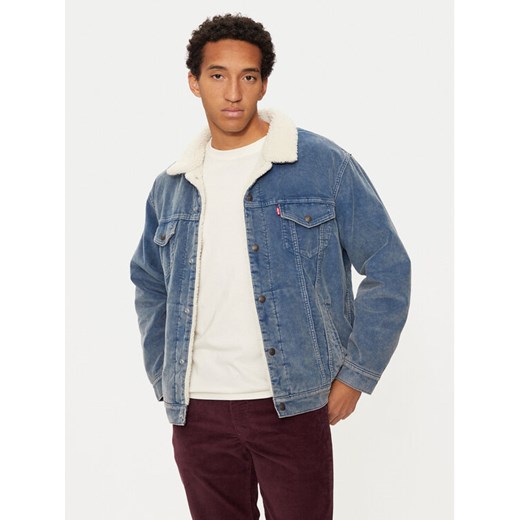 Levi's® Kurtka jeansowa Trucker A5784-0016 Niebieski Relaxed Fit ze sklepu MODIVO w kategorii Kurtki męskie - zdjęcie 182667514