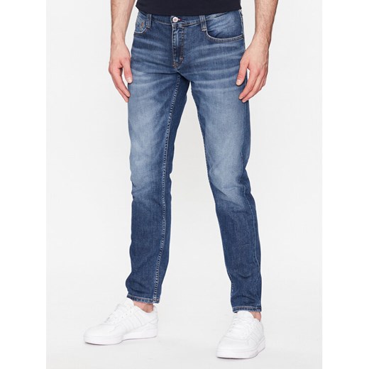 Mustang Jeansy Oregon 3116-5111 Niebieski Slim Fit ze sklepu MODIVO w kategorii Jeansy męskie - zdjęcie 182667592