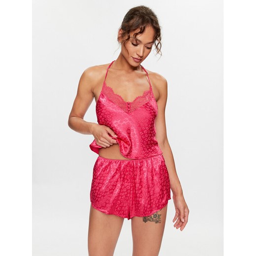 Hunkemöller Koszulka piżamowa Cami 203225 Różowy Comfortable Fit ze sklepu MODIVO w kategorii Piżamy damskie - zdjęcie 182667722