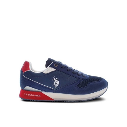 U.S. Polo Assn. Sneakersy Nobil NOBIL003C Niebieski ze sklepu MODIVO w kategorii Buty sportowe męskie - zdjęcie 182667801