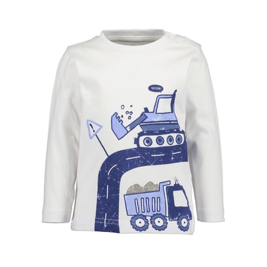 Blue Seven Bluzka 977617 X Biały Regular Fit ze sklepu MODIVO w kategorii T-shirty chłopięce - zdjęcie 182667813