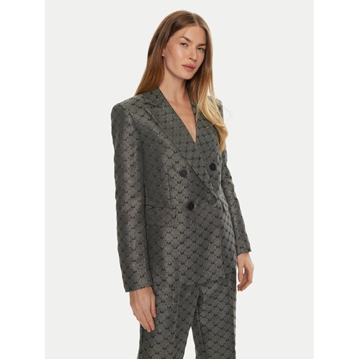 Lola Casademunt by Maite Marynarka MF2402003 Szary Regular Fit ze sklepu MODIVO w kategorii Marynarki damskie - zdjęcie 182667841