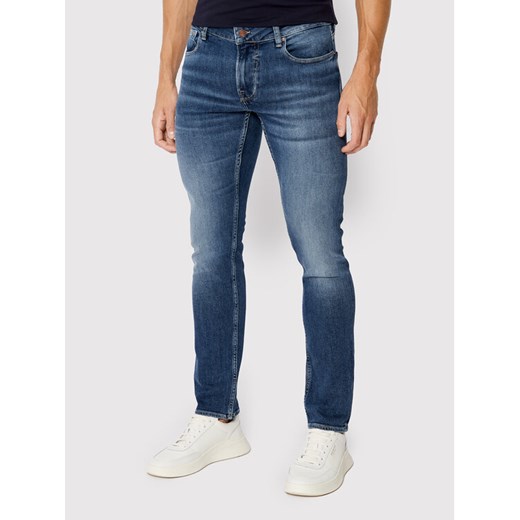 Guess Jeansy M2YAN1 D4Q42 Niebieski Skinny Fit ze sklepu MODIVO w kategorii Jeansy męskie - zdjęcie 182667914