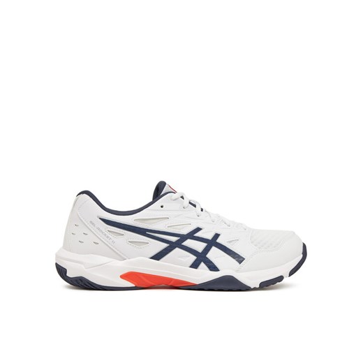 Asics Buty halowe Gel-Rocket 11 1071A091 Biały ze sklepu MODIVO w kategorii Buty sportowe męskie - zdjęcie 182667934