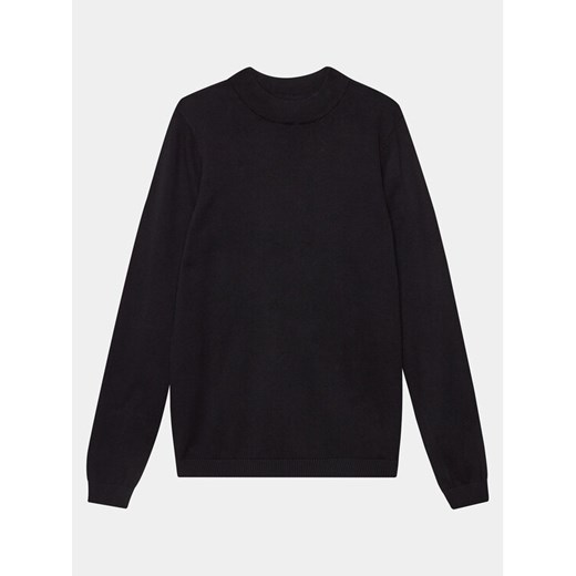 Jack&Jones Junior Golf 12236767 Czarny Regular Fit ze sklepu MODIVO w kategorii Swetry chłopięce - zdjęcie 182667970