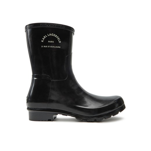 KARL LAGERFELD Kalosze KL47075S Czarny ze sklepu MODIVO w kategorii Kalosze damskie - zdjęcie 182668071