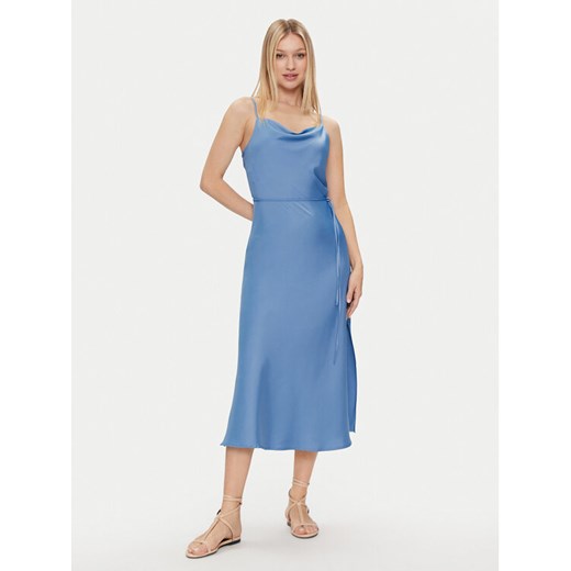 YAS Sukienka codzienna Thea 26028891 Niebieski Regular Fit ze sklepu MODIVO w kategorii Sukienki - zdjęcie 182668082