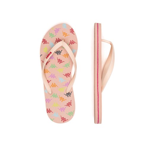Kappa Japonki 351C22W Pink Soft - Fuchsia Fragola - Pink Fuchsia Kolorowy ze sklepu MODIVO w kategorii Klapki damskie - zdjęcie 182668134