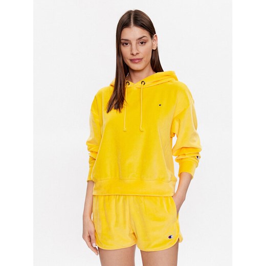 Champion Bluza 116256 Żółty Regular Fit ze sklepu MODIVO w kategorii Bluzy damskie - zdjęcie 182668142