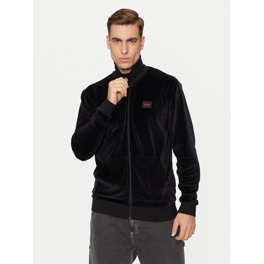 Hugo Bluza 50524804 Czarny Regular Fit ze sklepu MODIVO w kategorii Bluzy męskie - zdjęcie 182668151