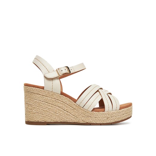 Clarks Espadryle Sabina Strap 26181464 Écru ze sklepu MODIVO w kategorii Espadryle damskie - zdjęcie 182668272