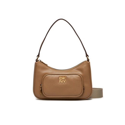 DKNY Torebka Philo Tz Shoulder R423KE51 Brązowy ze sklepu MODIVO w kategorii Listonoszki - zdjęcie 182668274