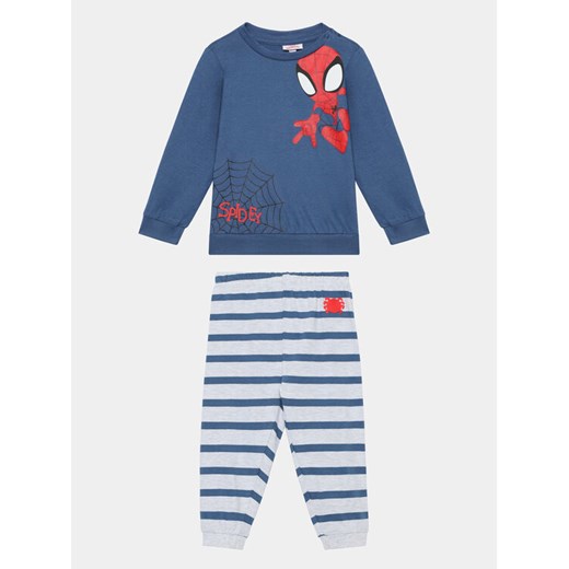 OVS Piżama SPIDER-MAN 1698682 Granatowy Regular Fit ze sklepu MODIVO w kategorii Piżamy dziecięce - zdjęcie 182668304