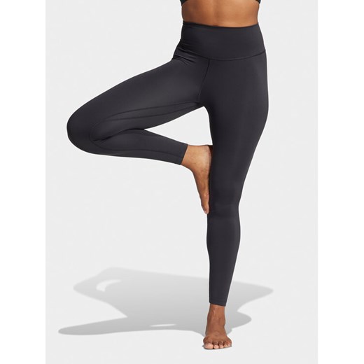 adidas Legginsy All Me IL7324 Czarny Slim Fit ze sklepu MODIVO w kategorii Spodnie damskie - zdjęcie 182668330