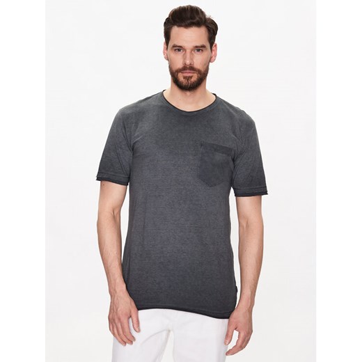 Lindbergh T-Shirt 30-420053 Szary Regular Fit ze sklepu MODIVO w kategorii T-shirty męskie - zdjęcie 182668361