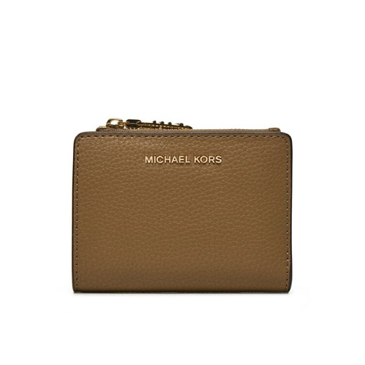 MICHAEL Michael Kors Mały Portfel Damski 32S4G8ED7L Brązowy ze sklepu MODIVO w kategorii Portfele damskie - zdjęcie 182668383