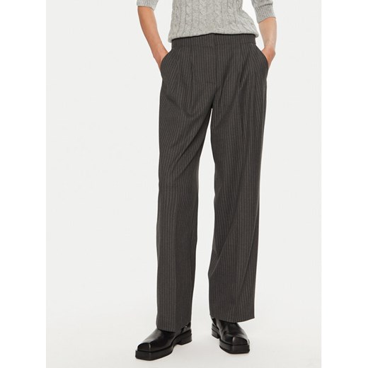 2NDDAY Spodnie materiałowe Carter 2245160170 Szary Regular Fit ze sklepu MODIVO w kategorii Spodnie damskie - zdjęcie 182668411