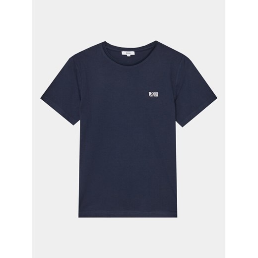 Boss T-Shirt J25P14 S Granatowy Regular Fit ze sklepu MODIVO w kategorii T-shirty chłopięce - zdjęcie 182668604