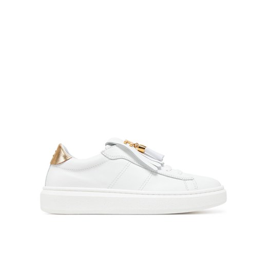 Elisabetta Franchi Sneakersy F4-A9E-0232 Biały ze sklepu MODIVO w kategorii Buty sportowe dziecięce - zdjęcie 182668620
