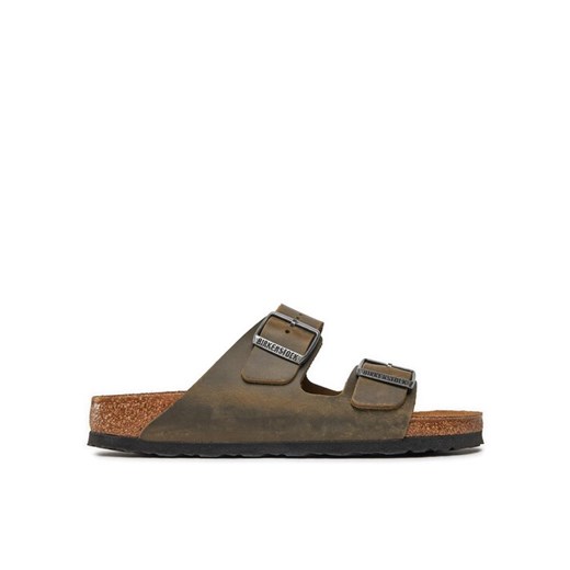 Birkenstock Klapki Arizona 1027039 Khaki ze sklepu MODIVO w kategorii Klapki damskie - zdjęcie 182668621