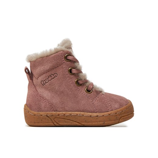Froddo Trzewiki Minni Suede Laces G2110140 M Różowy ze sklepu MODIVO w kategorii Buty zimowe dziecięce - zdjęcie 182668661
