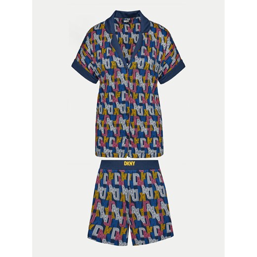 DKNY Piżama YI80014 Kolorowy Regular Fit ze sklepu MODIVO w kategorii Piżamy damskie - zdjęcie 182668673