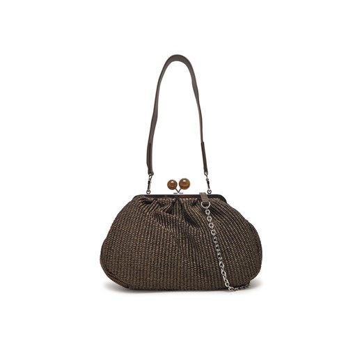 Weekend Max Mara Torebka Fortuna 2515511085650 Brązowy ze sklepu MODIVO w kategorii Kopertówki - zdjęcie 182668784