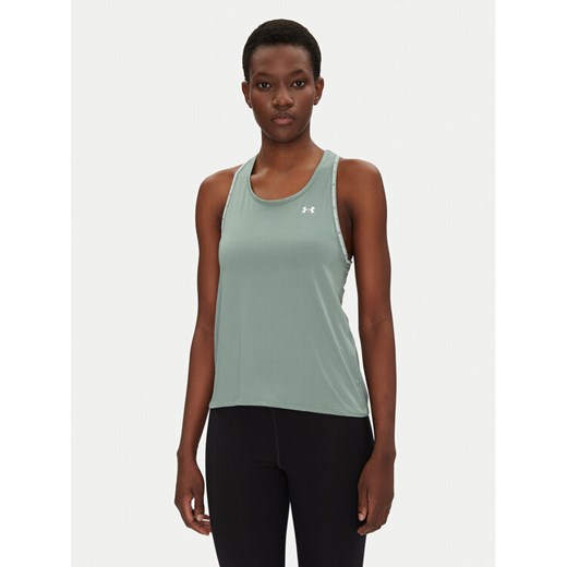 Under Armour Top Tech Knockout 1389851 Żółty Regular Fit ze sklepu MODIVO w kategorii Bluzki damskie - zdjęcie 182668802