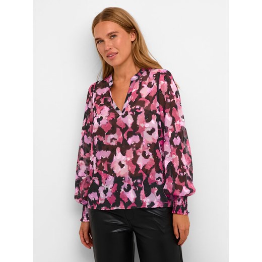 Kaffe Bluzka Amanda 10508154 Różowy Regular Fit ze sklepu MODIVO w kategorii Bluzki damskie - zdjęcie 182668832