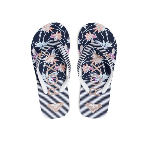 Roxy Japonki ARGL100264 Granatowy ze sklepu MODIVO w kategorii Klapki dziecięce - zdjęcie 182668952