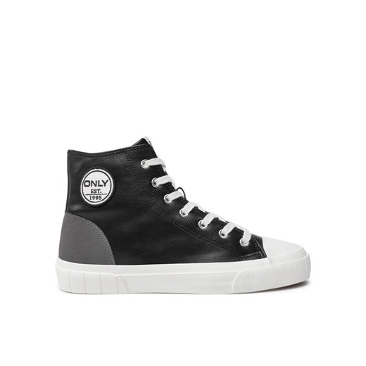 ONLY Shoes Trampki Liv 15329910 Czarny ze sklepu MODIVO w kategorii Trampki damskie - zdjęcie 182669021