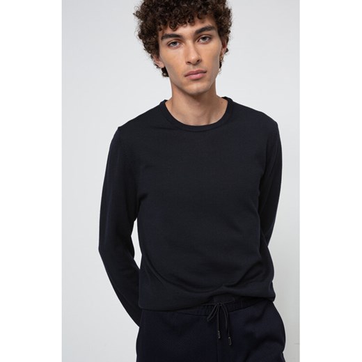 Hugo Sweter San Paolo 2 50435679 Granatowy Regular Fit M MODIVO