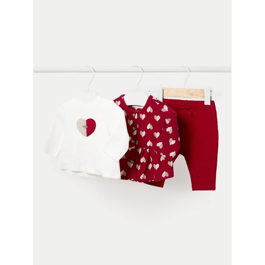 Mayoral Komplet bluza, bluzka i spodnie 2785 Kolorowy Regular Fit ze sklepu MODIVO w kategorii Odzież dla niemowląt - zdjęcie 182669150