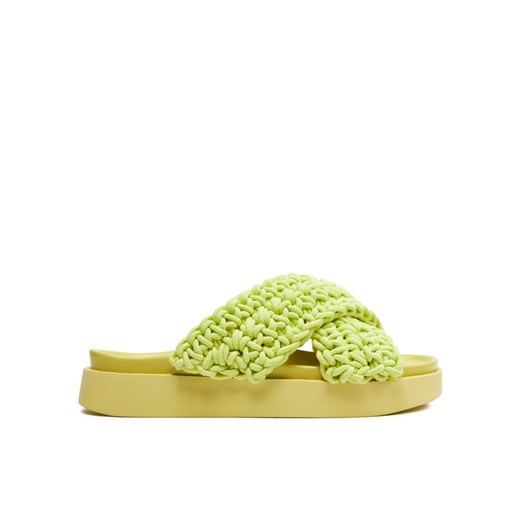 Inuikii Klapki Woven 70104-105 Zielony Inuikii 36 MODIVO