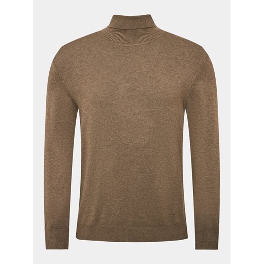 Lindbergh Golf 30-80094 Brązowy Slim Fit ze sklepu MODIVO w kategorii Swetry męskie - zdjęcie 182669200