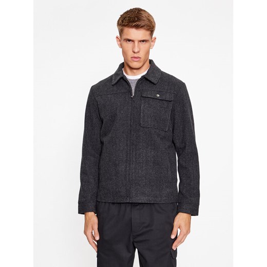 Jack&Jones Kurtka przejściowa 12238617 Szary Regular Fit ze sklepu MODIVO w kategorii Kurtki męskie - zdjęcie 182669221