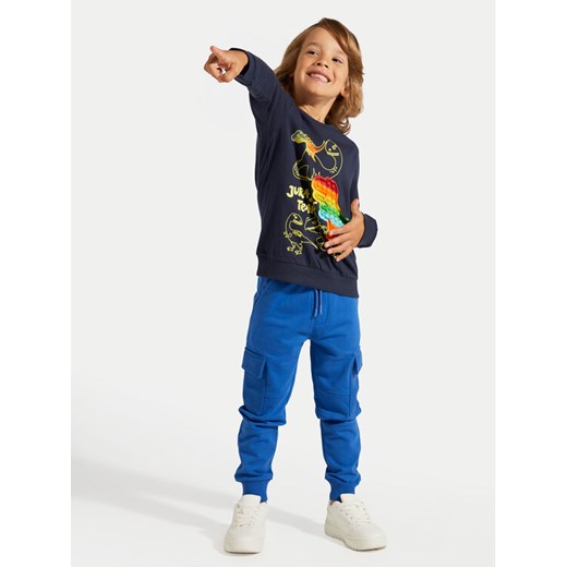 Coccodrillo Bluzka ZC4143104DBK Granatowy Regular Fit ze sklepu MODIVO w kategorii Kaftaniki i bluzki - zdjęcie 182669224