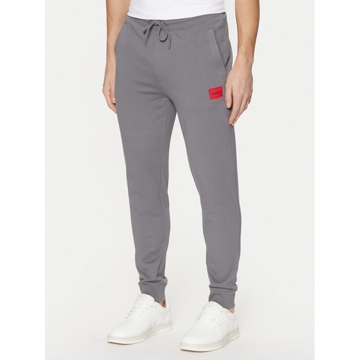 HUGO Spodnie dresowe Doak212 50447963 Szary Regular Fit S MODIVO