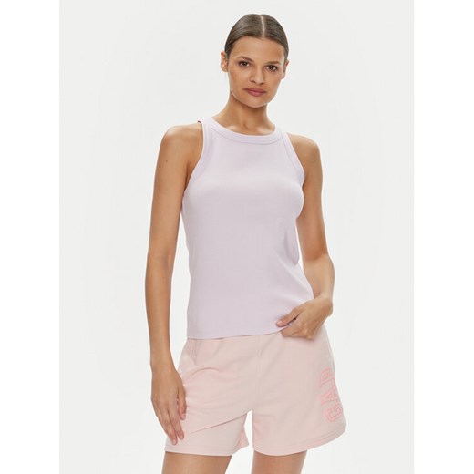 Gap Top 540641-12 Fioletowy Regular Fit ze sklepu MODIVO w kategorii Bluzki damskie - zdjęcie 182669271
