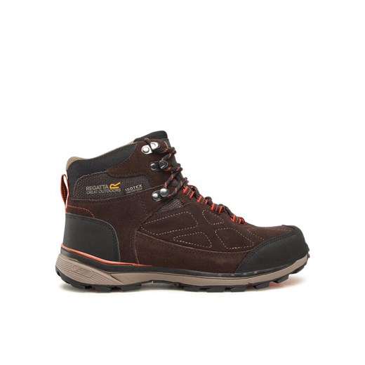 Regatta Trekkingi Samaris Suede RMF575 Brązowy ze sklepu MODIVO w kategorii Buty trekkingowe męskie - zdjęcie 182669320