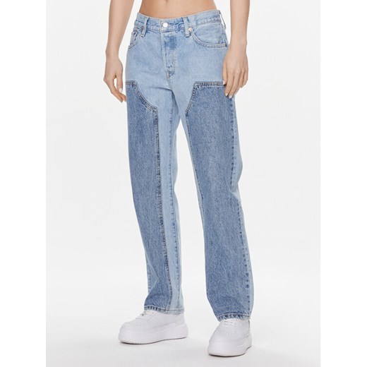 Levi's® Jeansy 501® 90'S A7509-0000 Niebieski Relaxed Fit ze sklepu MODIVO w kategorii Jeansy damskie - zdjęcie 182669352