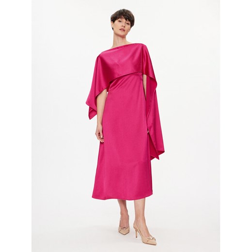 Weekend Max Mara Sukienka koktajlowa Gambero 2415231012 Różowy Regular Fit ze sklepu MODIVO w kategorii Sukienki - zdjęcie 182669360