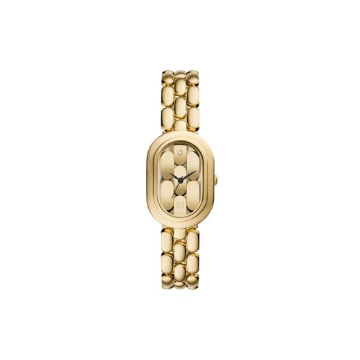 Fossil Zegarek Sloan Gold-Tone Stainless Steel ES5380 Złoty ze sklepu MODIVO w kategorii Zegarki - zdjęcie 182669452