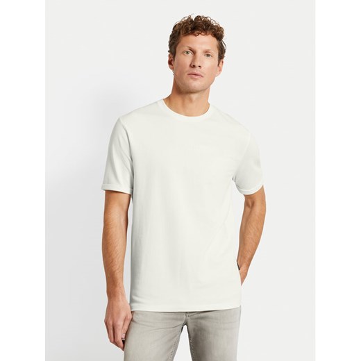 Bugatti T-Shirt 8350 55024A Biały Slim Fit ze sklepu MODIVO w kategorii T-shirty męskie - zdjęcie 182669473