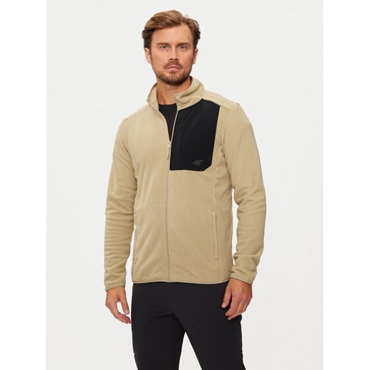4F Polar 4FWAW24TFLEM250 Zielony Regular Fit ze sklepu MODIVO w kategorii Bluzy męskie - zdjęcie 182669532